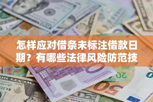 北京怎样应对借条未标注借款日期？有哪些法律风险防范技巧？