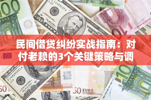 北京民间借贷纠纷实战指南：对付老赖的3个关键策略与调解盲区解析
